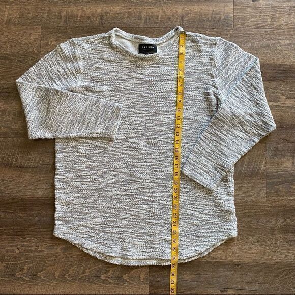 PacSun Sweater Tunic Athleisure Grey Top Medium Long Length Lounge - Picture 7 of 9